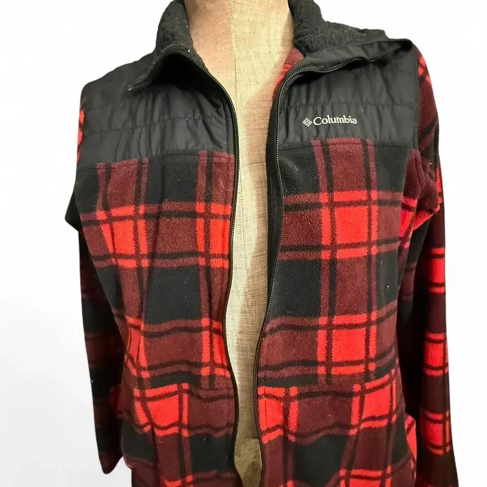 Columbia-sportswear Women's Red and Black Jacket